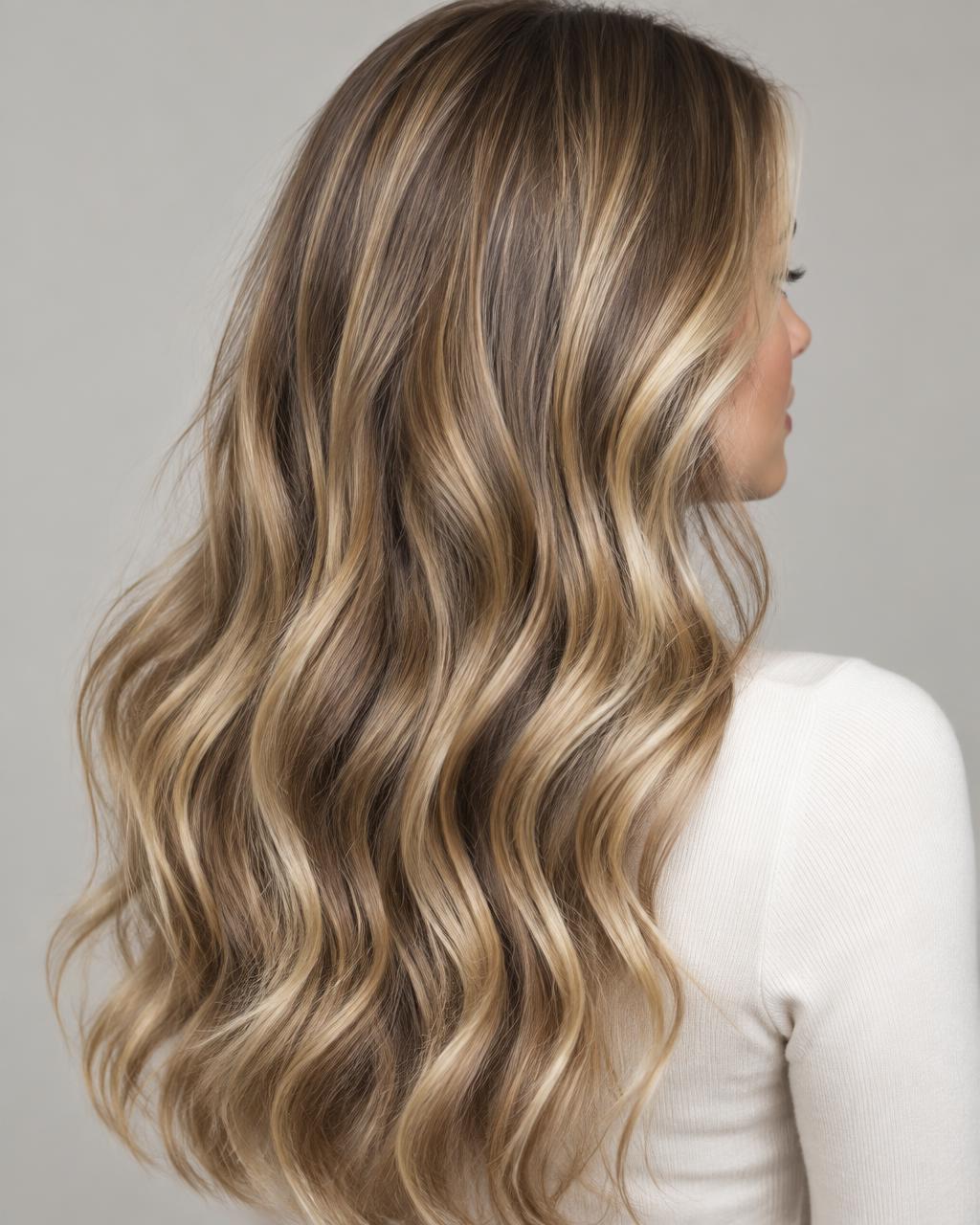 Haarinspiratie met zachte balayage